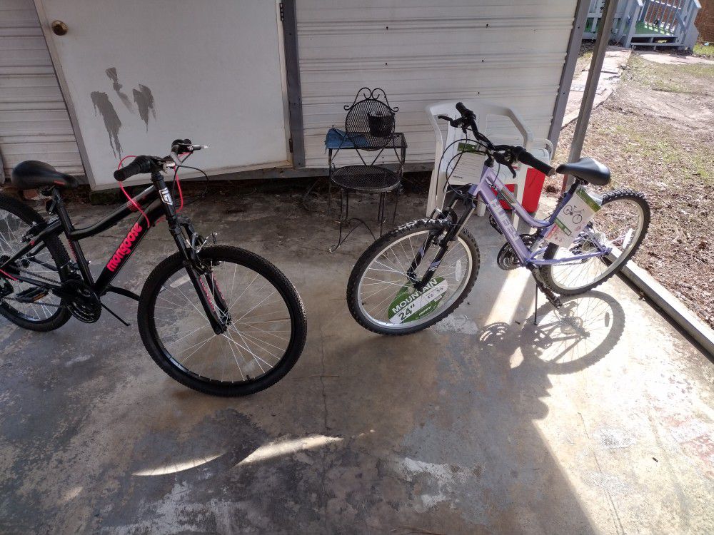 Huffy And Mongoose 10 Speed Bikes 
