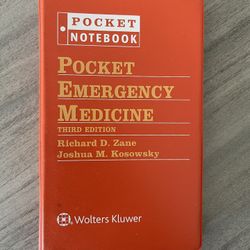 Pocket Emergency Medicine : 3rd Edition 