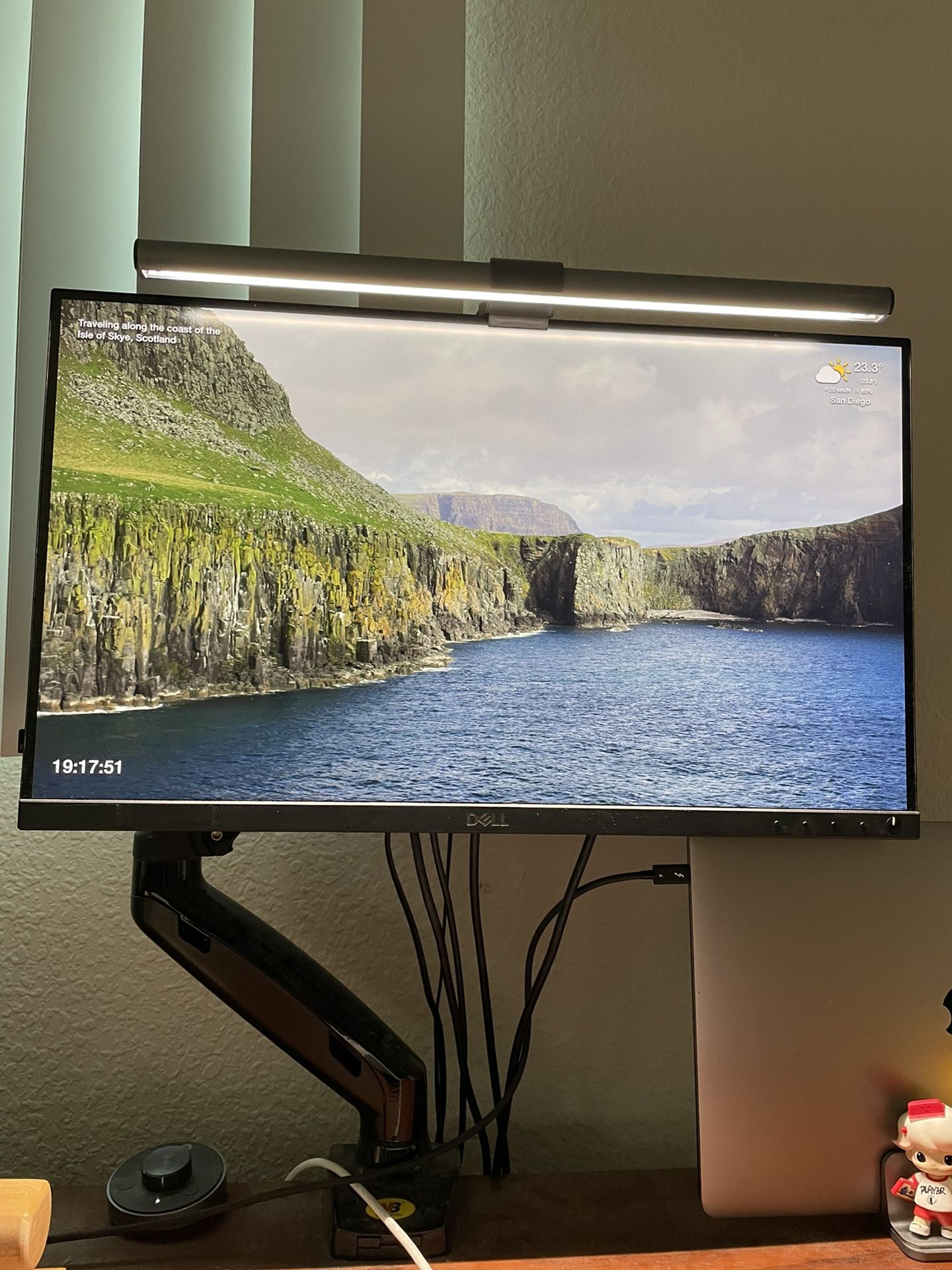 Dell P2418D 24" Monitor With Desk Mount Stand