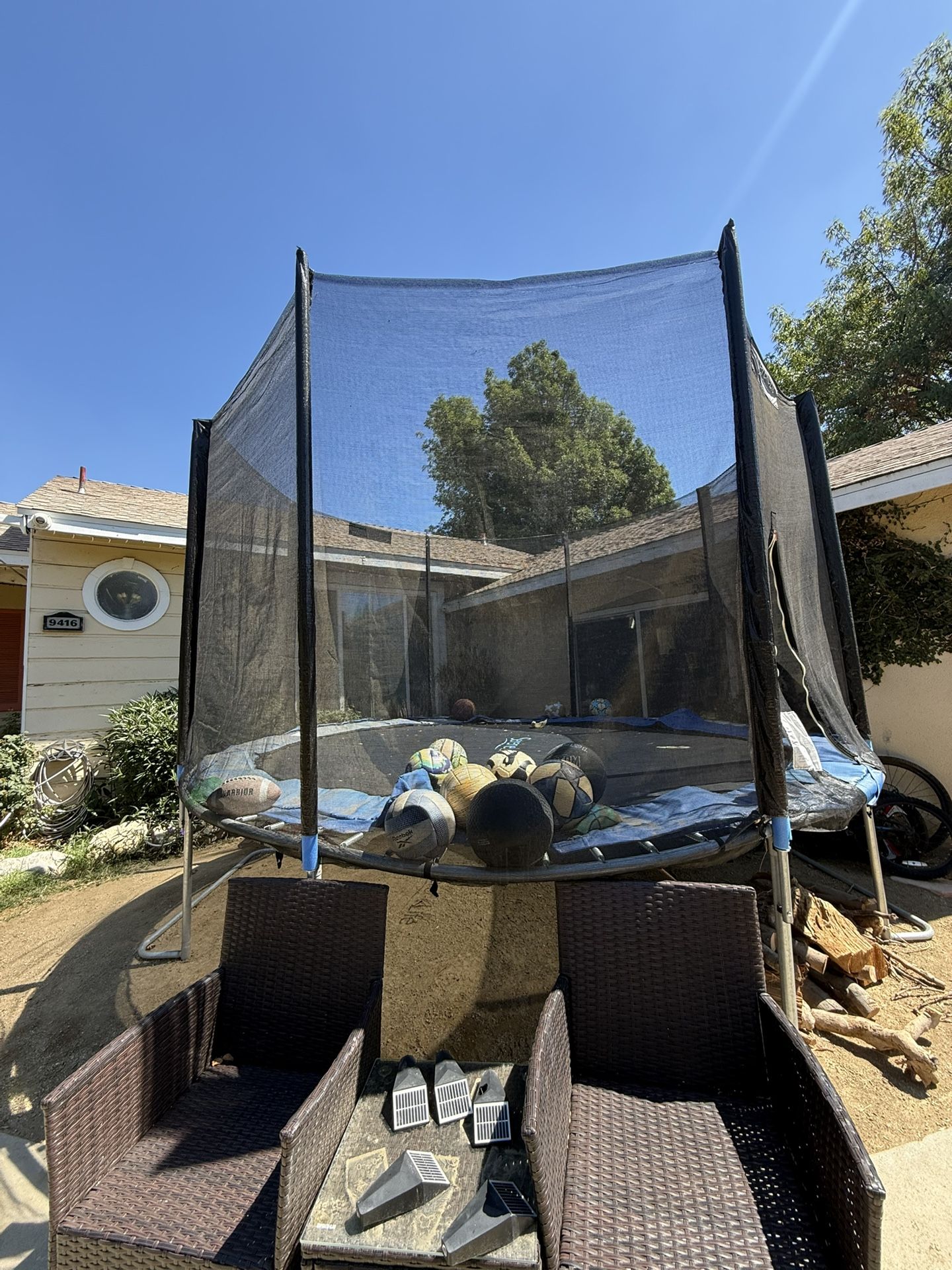 12 Foot Trampoline!