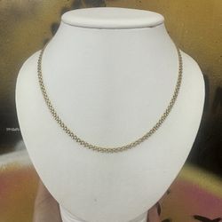 14k Collar Para Mujer 