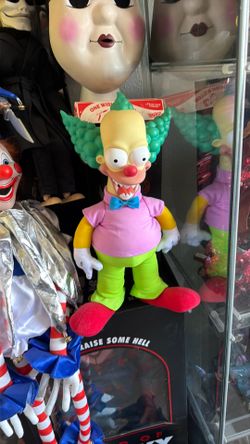The Simpson talking Krusty doll