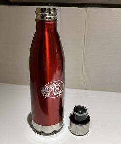 BRAND NEW Bass Pro Shops 16 oz. Water Bottle in Red $19