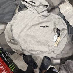 Essential Hoodie Dark Oat