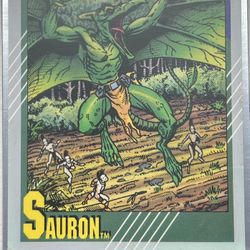 Sauron  Super Villains Trading Card 1991