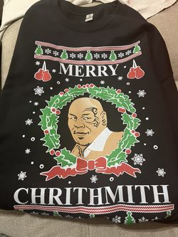 Mike Tyson Xmas Sweater