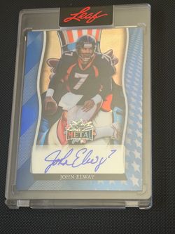 John Elway Autograph