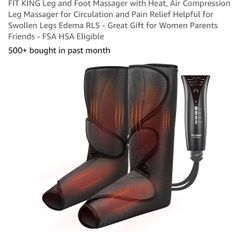 Leg and Foot Massager w/ Heat