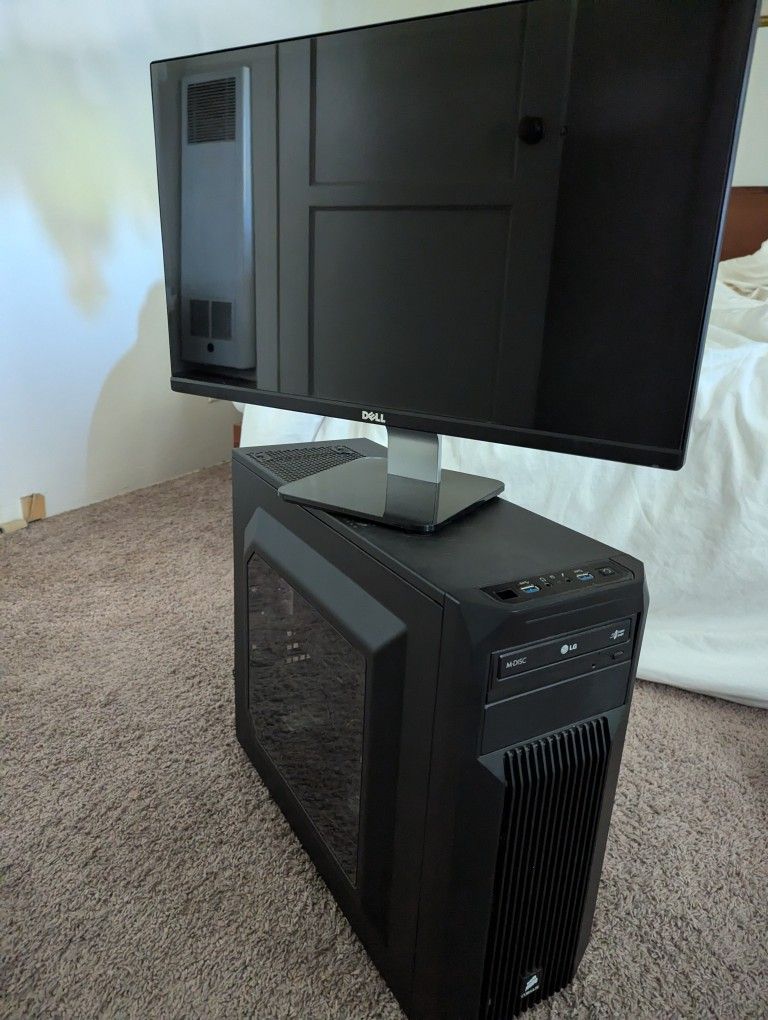 Budget Gaming PC + Monitor