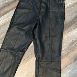 Zara Pants/ Leather Leggings