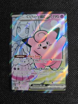 Lillie's Clefairy ex 173/159 Pokémon Card