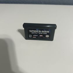 Nintendo Game Boy Advance Spider-Man Battle For New York Game