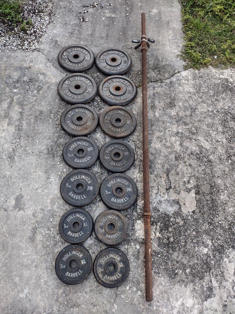 Weights 1" Hole & Bar