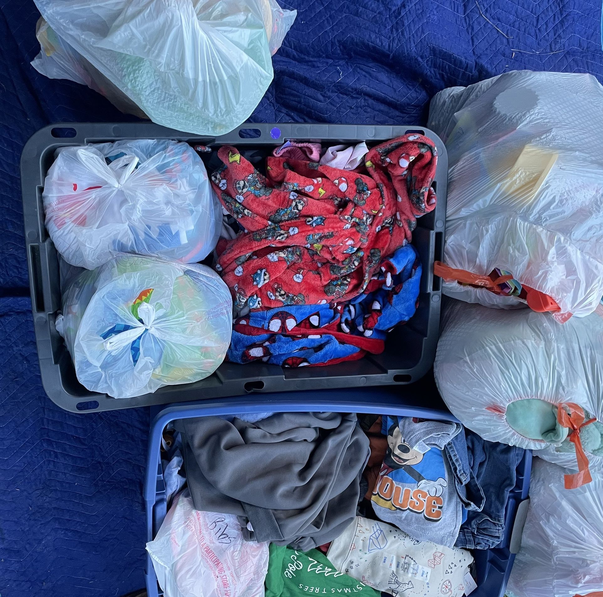 Lots Of Clothes And Toys