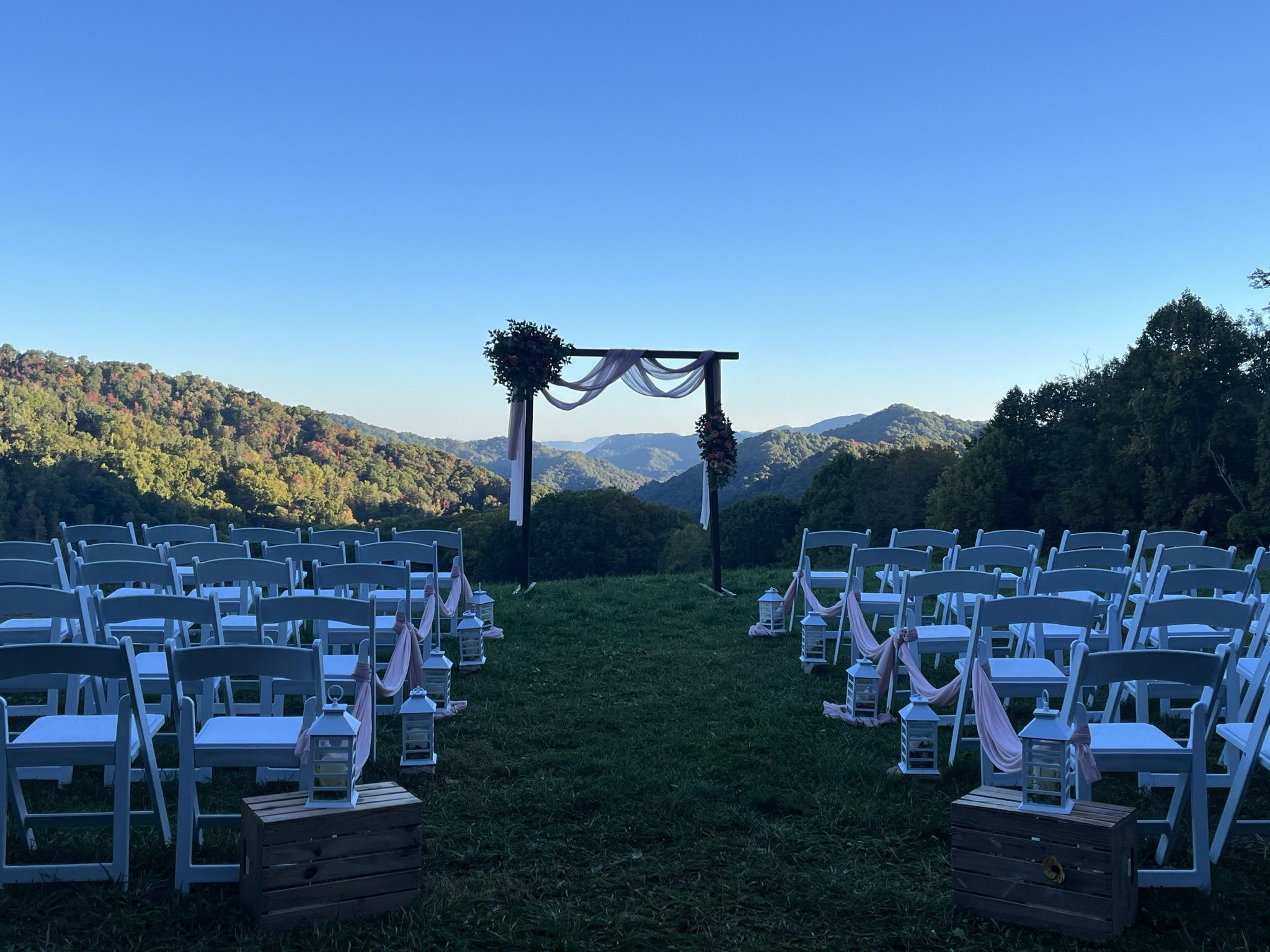 Wood Wedding Arch