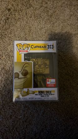 Cuphead 313 gold king dice funko-pop limited edition E3 2018