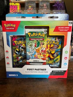 Pokémon TCG First Partner Illustration Collection – Series 3 | Factory Sealed | 30th Anniversary