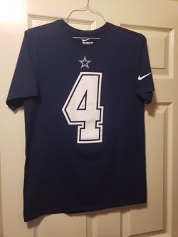 Dallas Cowboys Nike Dak Prescott Shirt Size M