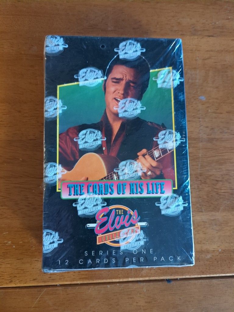 ELVIS PRESLEY 1992 The Cards of His Life Series 1 Trading Card Box SEALED