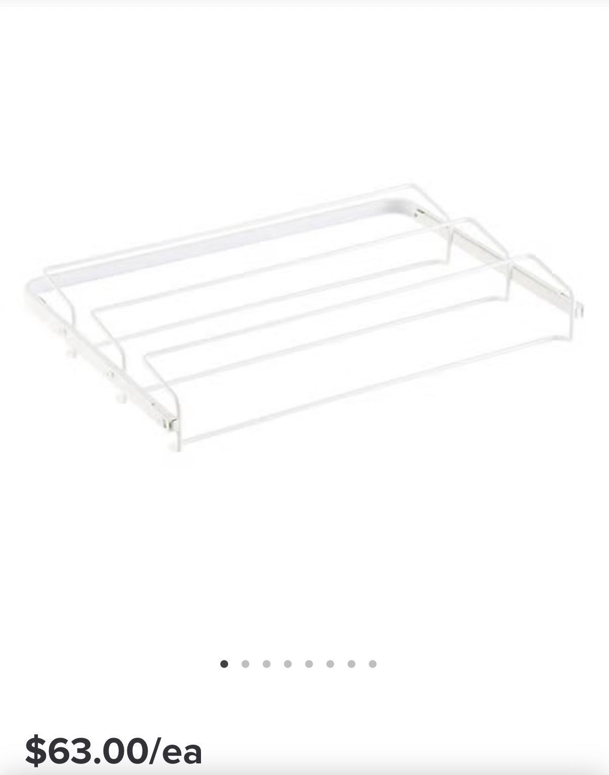 Elfa Gliding Shoe Rack