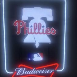 Phillies x Budweiser LED Neon Sign *LIMITED*