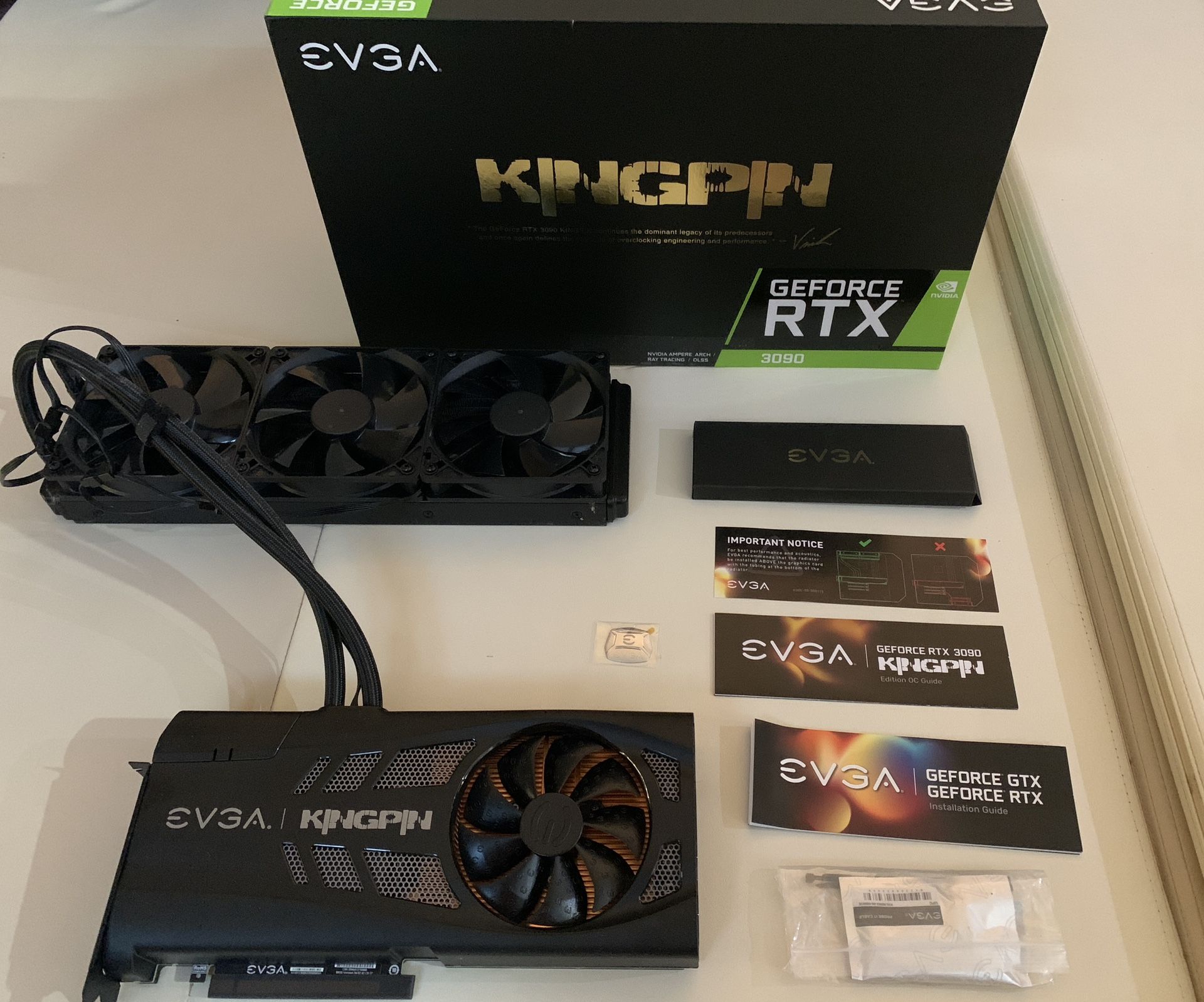 Rtx 3090 Kingpin Evga Kingpin Cards Carte Graphique Geforce Rtx