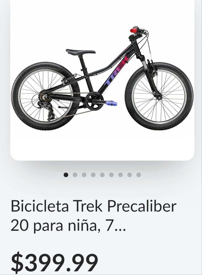 Bicicleta Trek Precaliber 20 Para Niña
