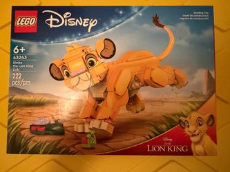LEGO Disney The Lion King Simba the Lion King Cub 43243 Building Toy Set NIB