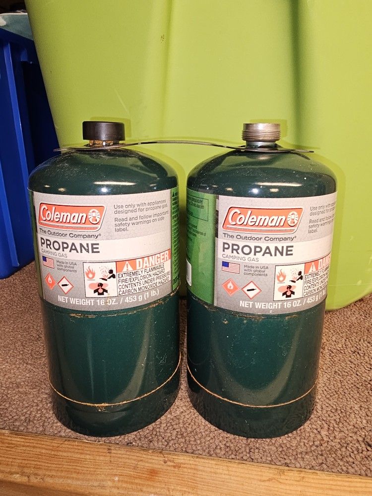 Coleman
Coleman All-Purpose Propane Gas Cylinder, 16 ounce, 2-Pack