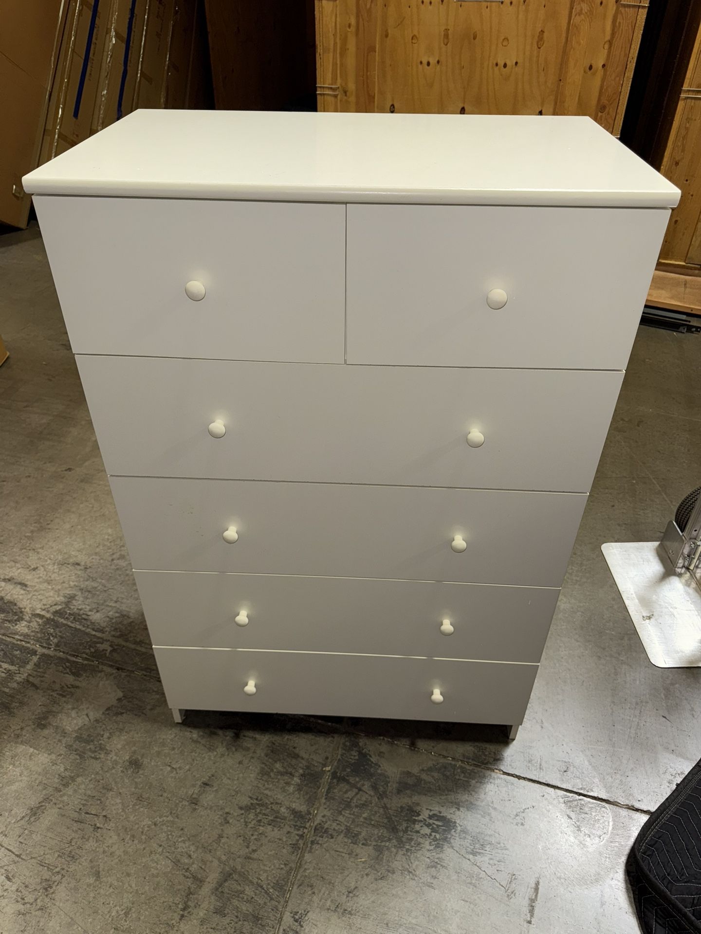 White Dresser