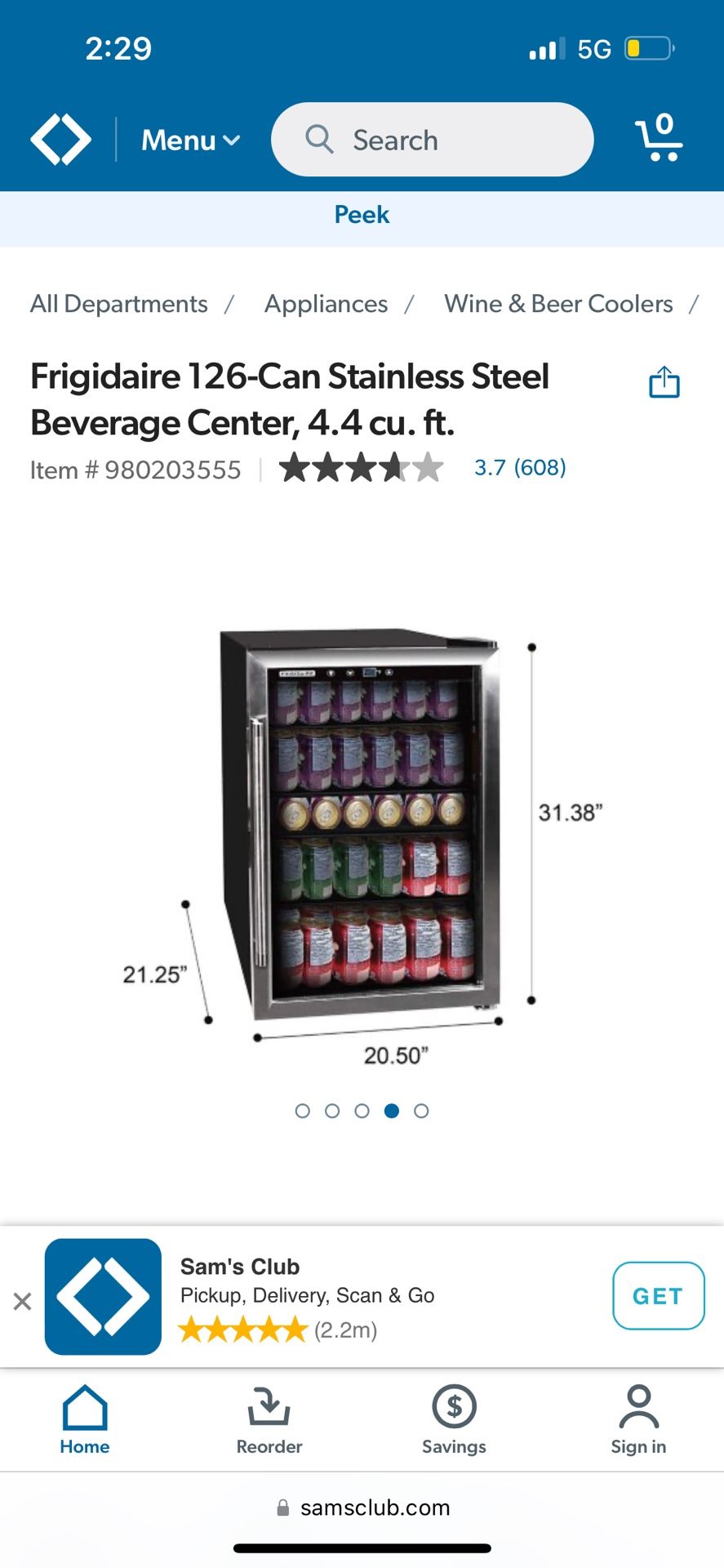 Frigidaire Mini Fridge