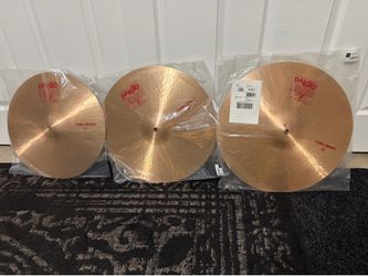 Paiste Cymbals 17” 18” 19” Crash Cymbals Mint Condition