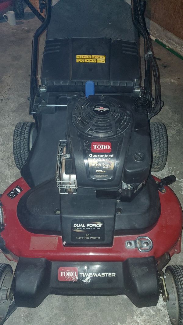 Lawn mower Toro timemaster 223cc for Sale in Dallas, TX OfferUp