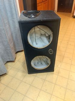 Dual 12" kicker ported box