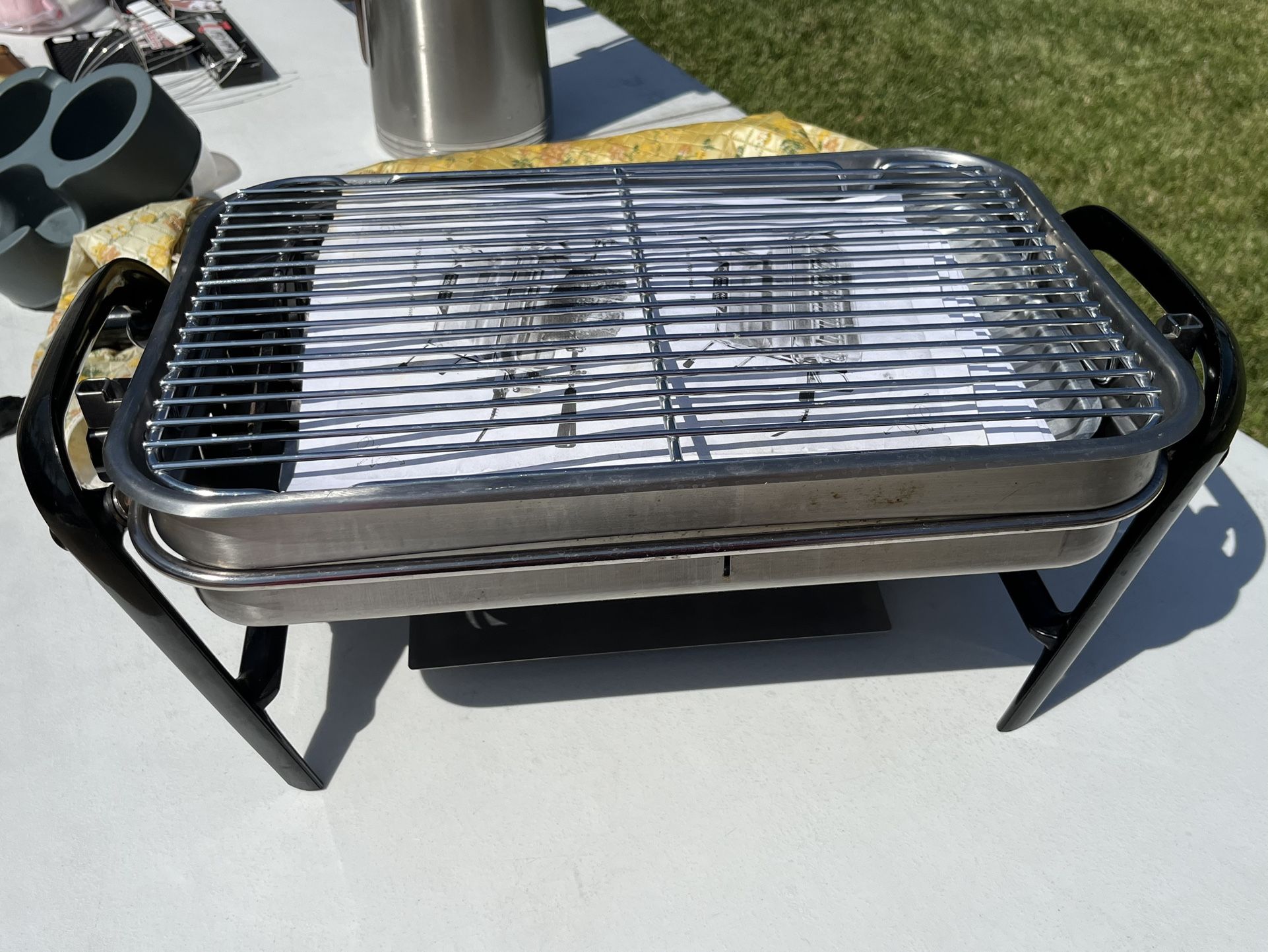 Open Hearth Broiler Rotisserie