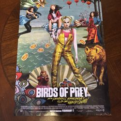 BIRDS OF PREY - MOVIE POSTER