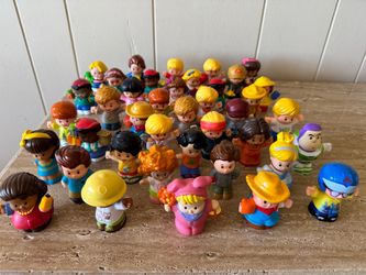 Vintage Fisher Price Little People Huge Lot of 40 Figures