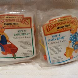 Vintage Happy Meal Toys New