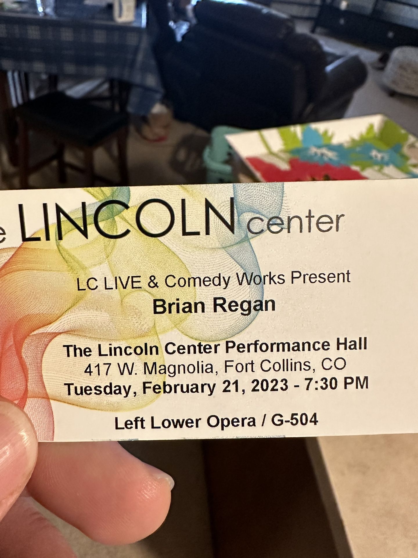 2 Brian Regan Comedy Tickets