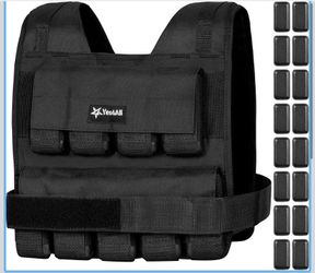Adjustable Weighted Vest 45 lbs