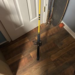 Titanium 733 Fishing Rod Yellow And Black