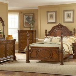 Pulaski Bedroom+ Pillow Top Mattress Set