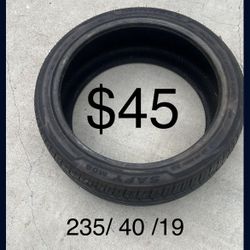235 40 19 Tire 