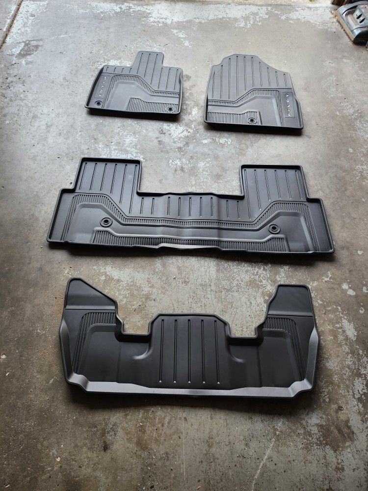 2023 -2025 Honda Pilot OEM All Season Floor Mats