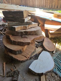 a lot of wood for free.
