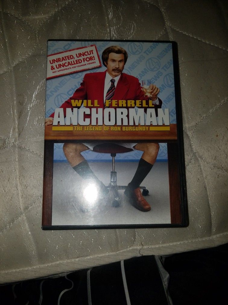 Will Ferrell The Anchorman Dvd