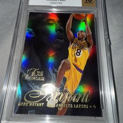 KOBE BRYANT 1996-97 FLEER FLAIR SHOWCASE #31 ROW 2 ROOKIE RC LAKERS GEM