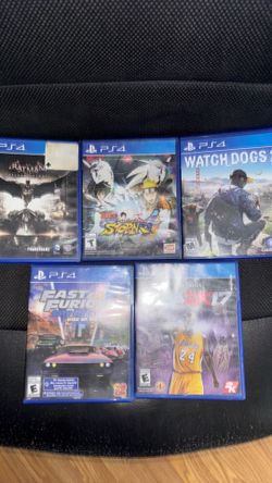 PS4 games