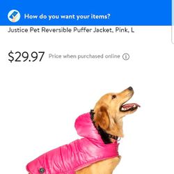 Brand New Dog Coat Hot Pink Small And Xsmalljoin