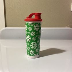 Christmas Tupperware Cup